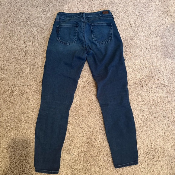 Women’s PAIGE Verdugo Ankle Jeans - dark blue- size 26 FLAW - Picture 3 of 12